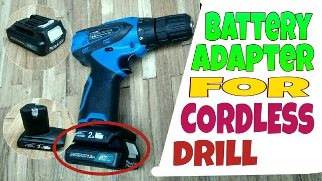 are cordless drill battery adapters safe