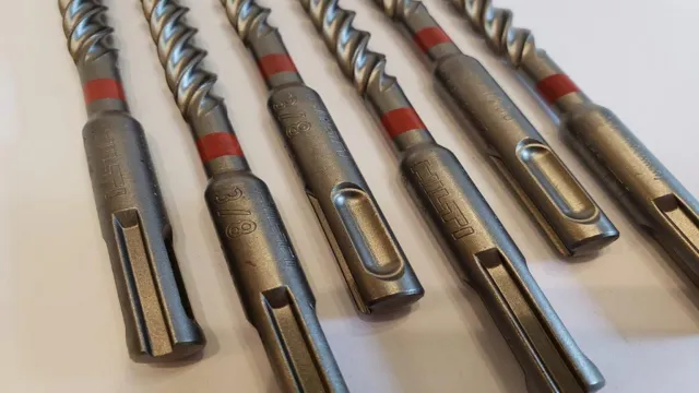 are hammer drill bits different