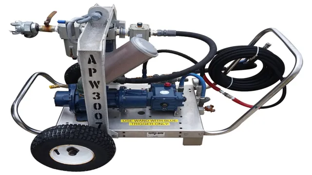 can a power washer be used as an air compressor