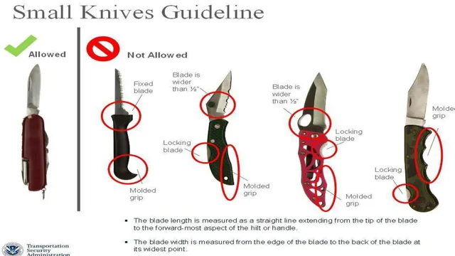 can i bring a utility knife on a plane
