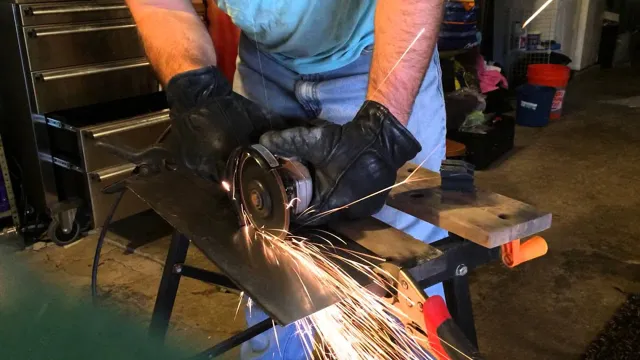 can i cut stainless steel with an angle grinder