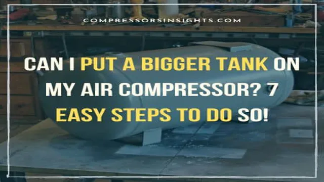 can i put a bigger motor on my air compressor 1 can i put a bigger motor on my air compressor