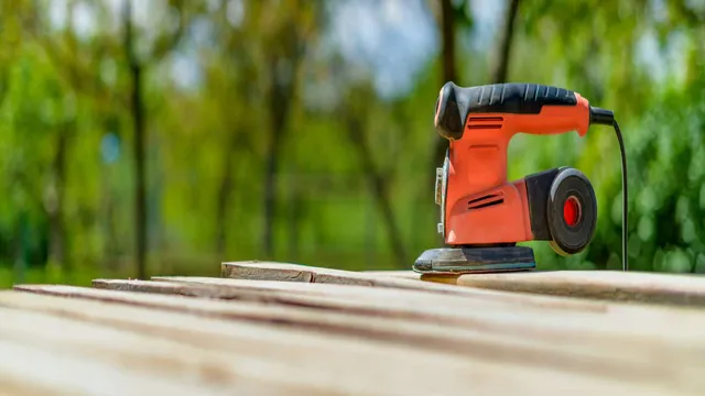 can i sand my deck with a floor sander