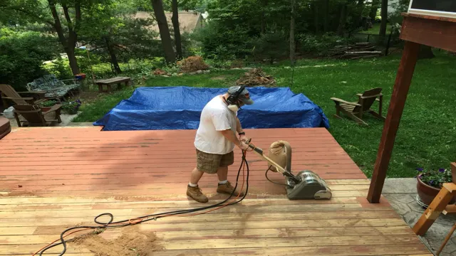 can i use a floor sander on a deck 1 can i use a floor sander on a deck