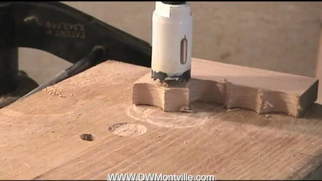 can i use a hole saw with a drill press