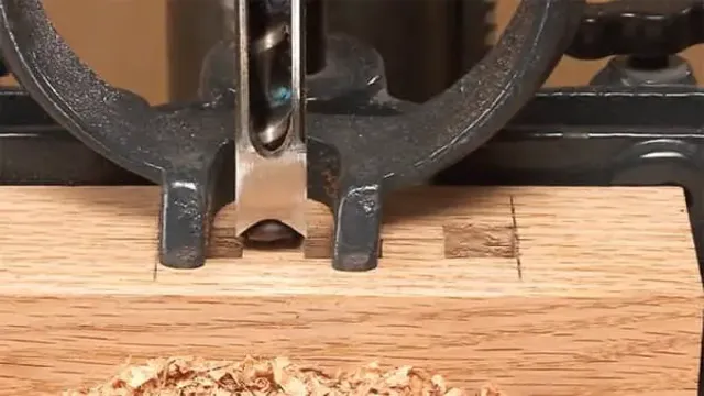 can i use a mortice bit on my drill press