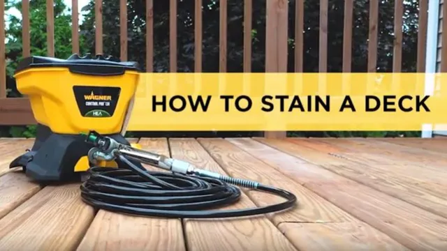 can i use a paint sprayer to stain my deck 1 can i use a paint sprayer to stain my deck