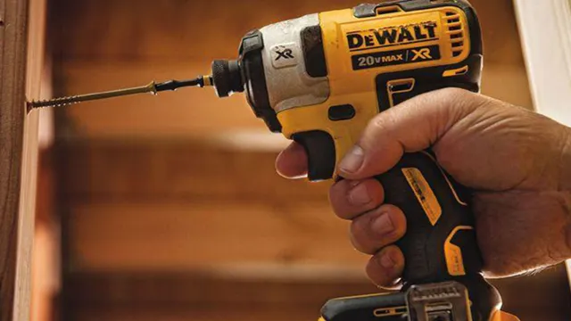 can i use drill as impact driver