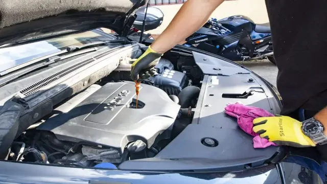 can you change oil without jack stands
