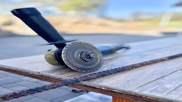 can you cut metal with an angle grinder