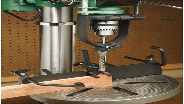can you put a mortising chisel in a drill press