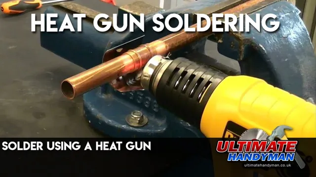 can you use a heat gun to solder copper pipe 1 can you use a heat gun to solder copper pipe