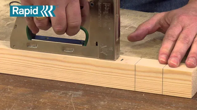 can you use a staple gun on wood 1 can you use a staple gun on wood