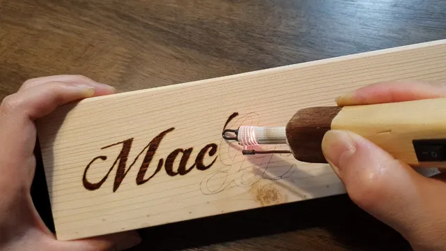 can you use a wood burner as a soldering iron