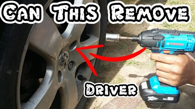 can you use an impact driver to remove lug nuts