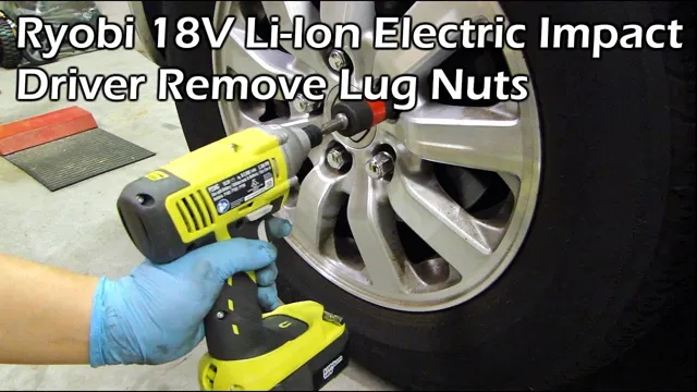 can you use impact driver to remove lug nuts