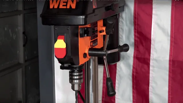 does the wen drill.press have a quill lock
