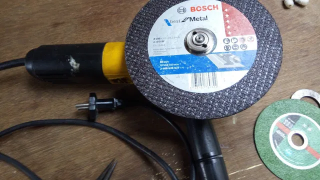 how deep will a 7 angle grinder cut