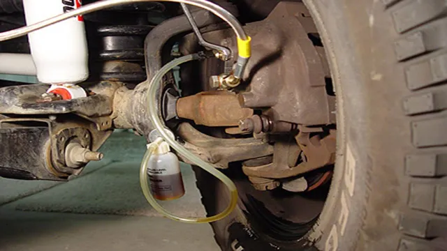 how do brake bleeder screws work