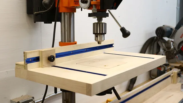 how does a chuck stay on drill press