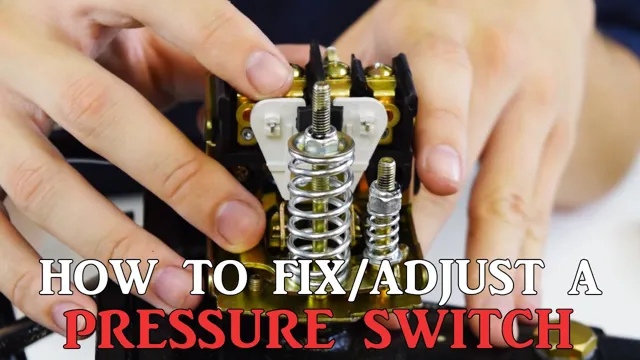 how does pressure switch work on air compressor