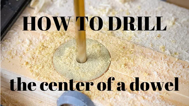 how drill hole in dowel without drill press how drill hole in dowel without drill press