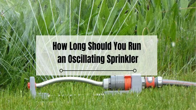 how long to run sprinkler system