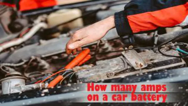 how many amps for a car battery charger