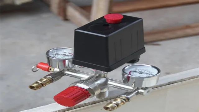 how to adjust a air compressor pressure switch