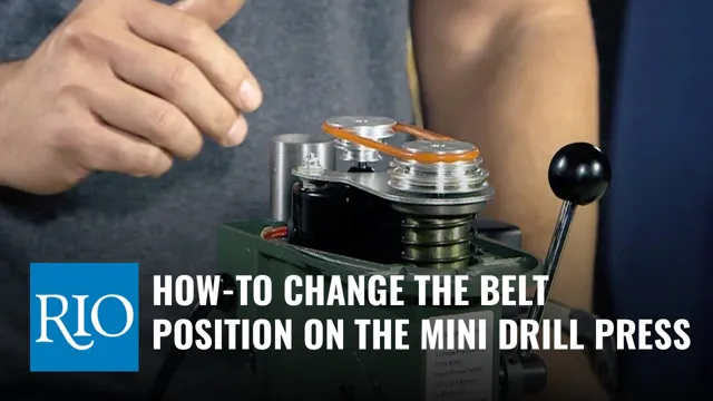 how to adjust drill press belt how to adjust drill press belt