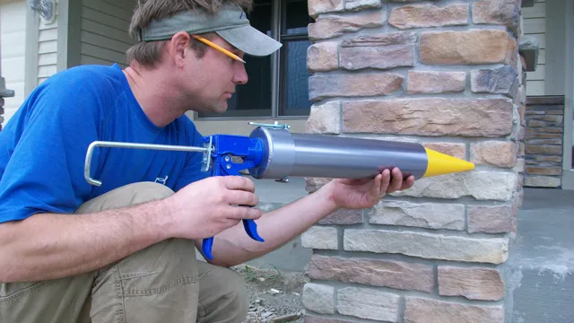 how to apply grout with a caulking gun
