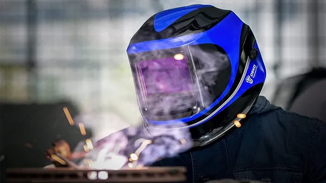how to change a battery in a welding helmet