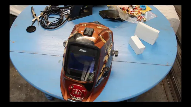 how to change battery in miller performance welding helmet
