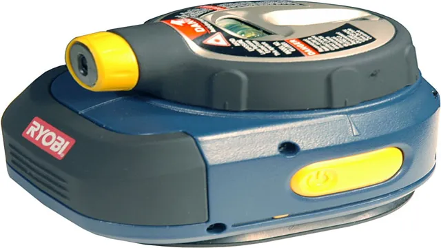 how to change battery in ryobi airgrip laser level