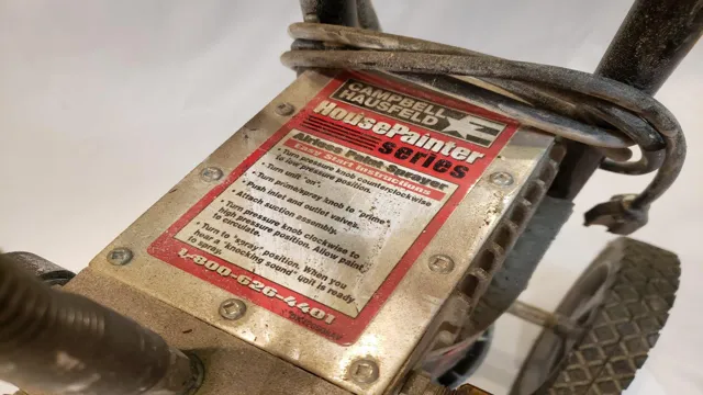 how to clean campbell hausfeld paint sprayer