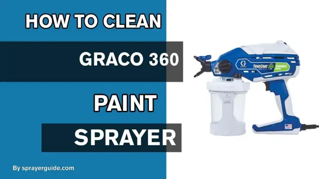 how to clean my graco paint sprayer