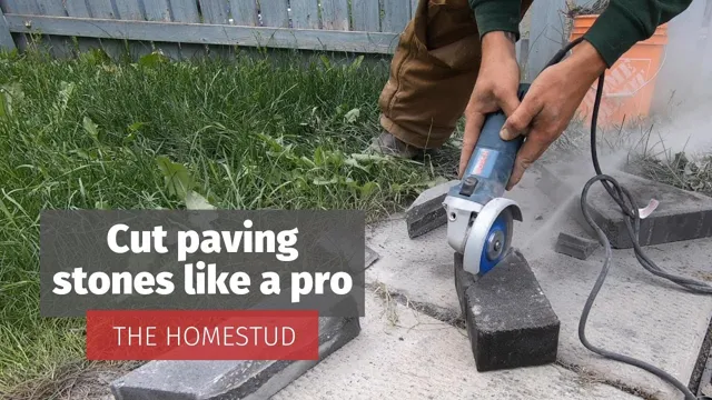 how to cut a paver with an angle grinder 1 how to cut a paver with an angle grinder