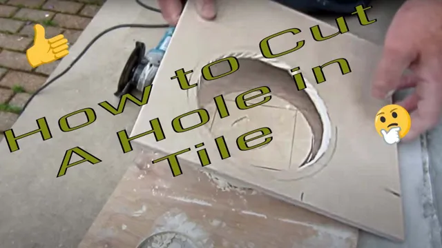 how to cut ceramic tiles with an angle grinder