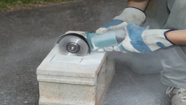 how to cut concrete slabs with an angle grinder