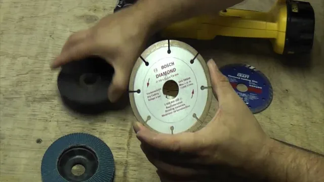 how to cut off bolt with angle grinder