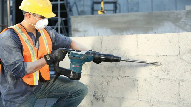 how to drill concrete with a hammer drill