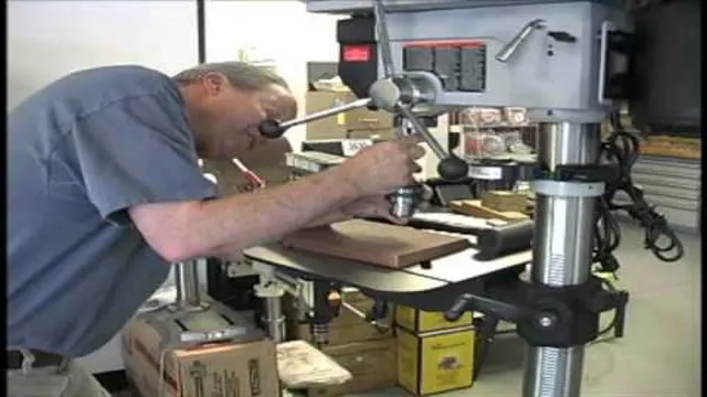 how to fix a drill press chuck