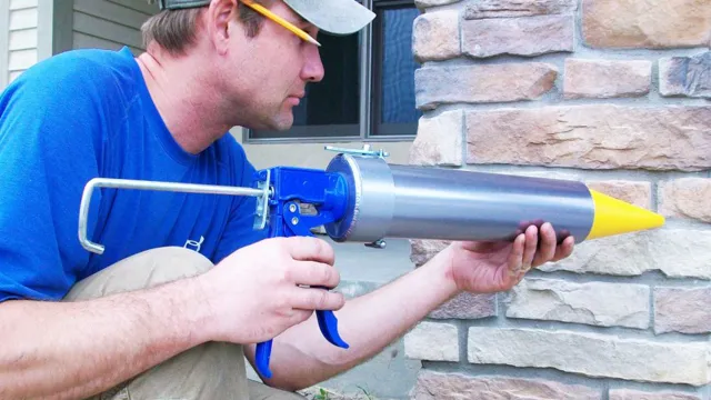 how to get a tube out of a caulking gun