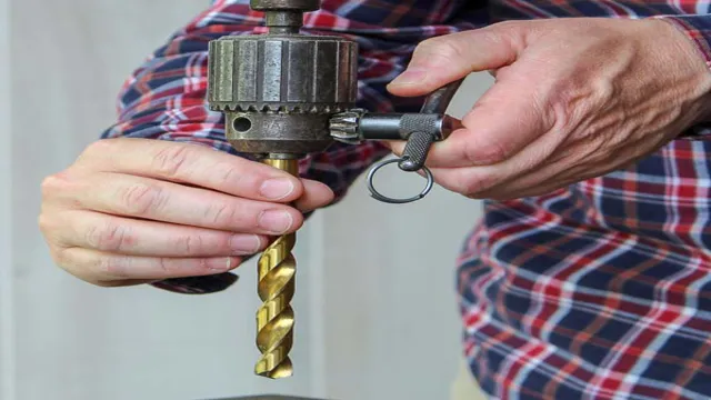 how to get drill bit out of drill press