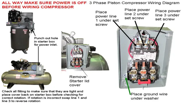 how to hook up 3 phase air compressor 1 how to hook up 3 phase air compressor