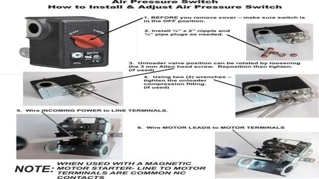 how to install a pressure switch on an air compressor how to install a pressure switch on an air compressor