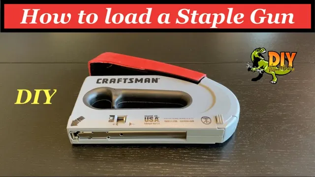 how to load a craftright staple gun