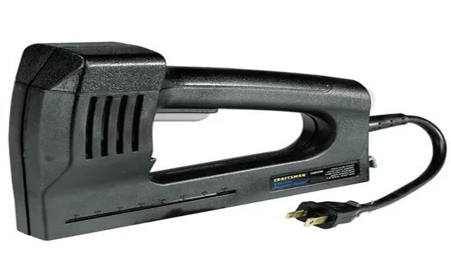 how to load a craftsman staple gun