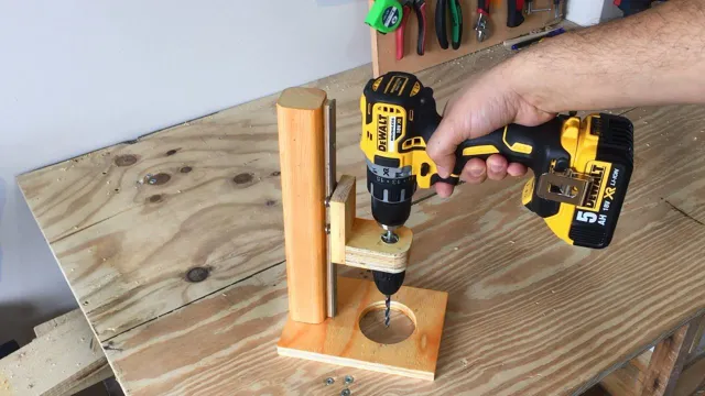 how to make a diy drill press