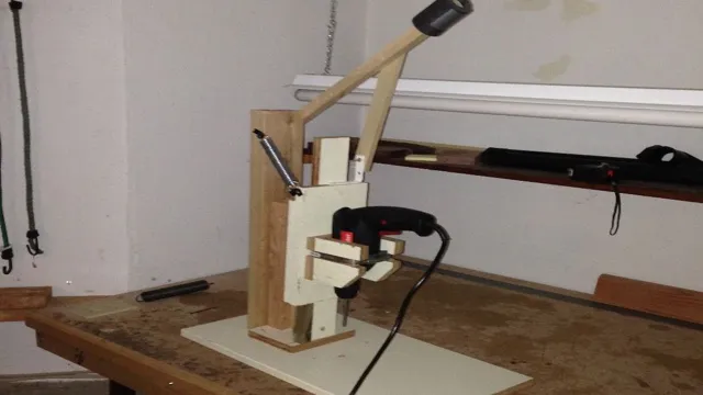 how to make a drill press from a hand drill 1 how to make a drill press from a hand drill